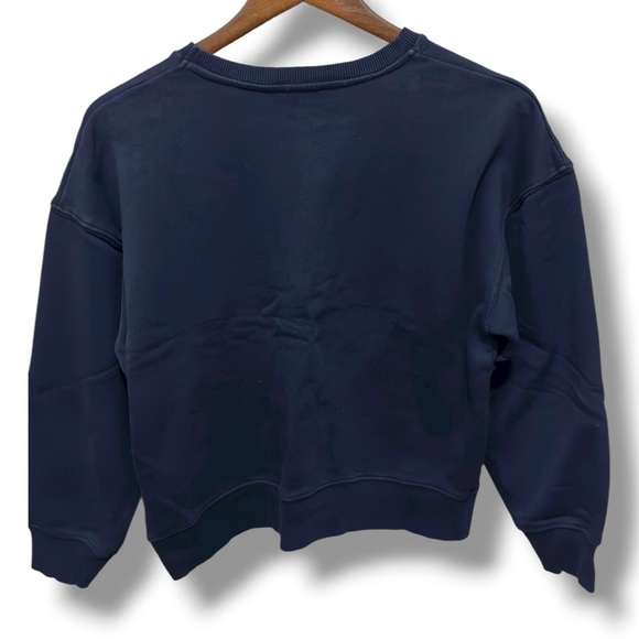 329 ZARA | EUC $98 Morocco Manhattan New York Navy Graphic Sweatshirt (Size S) - Picture 5 of 13